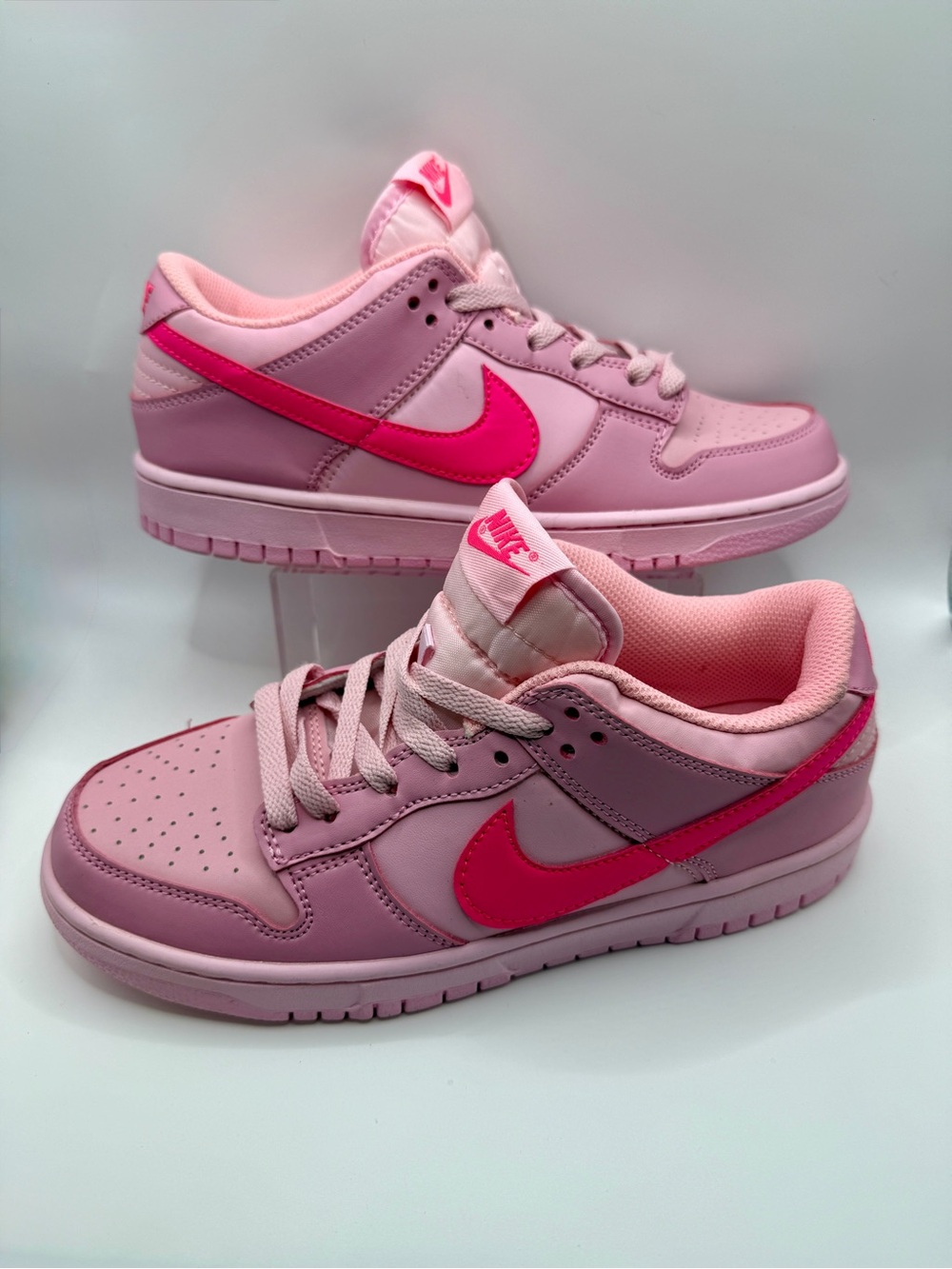Nike Dunk Low Pink on Pink Sneakers size 8
